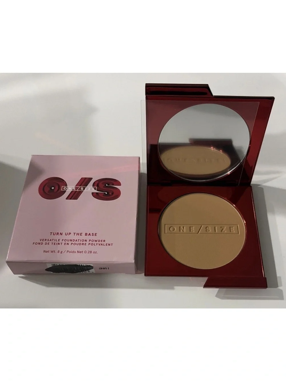 One Size Turn Up Thr Base Powder Foundation. Medium Dark 1 (ng)